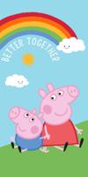 Peppa Pig Strandlaken Better Together 70 x 140 cm - thumbnail