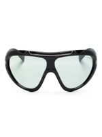 TOM FORD Eyewear lunettes de soleil Linden à monture oversize - Noir - thumbnail