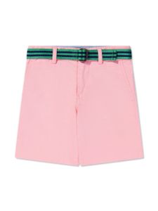 Ralph Lauren Kids short droit à logo Polo Pony - Rose