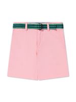 Ralph Lauren Kids short droit à logo Polo Pony - Rose - thumbnail