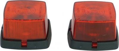 Carpoint zijlampen 12 Volt 63 x 67 mm 2 stuks rood Carpoint zijlampen 12 Volt 63 x 67 mm 2 stuks rood