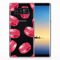 Samsung Galaxy Note 8 Siliconen Case Pink Macarons - thumbnail