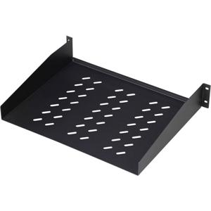 Digitus DN-19 TRAY-2-55-SW 19 inch Apparaatbodem voor patchkast 2 HE Vast inbouw Geschikt voor kastdiepte: vanaf 800 mm Zwart