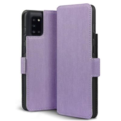 Qubits - slim wallet hoes - Samsung Galaxy A31 - Paars Qubits - slim wallet hoes - Samsung Galaxy A31 - Paars