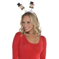 Amscan Haarband Sneeuwpoppen 26 Cm Wit One-size