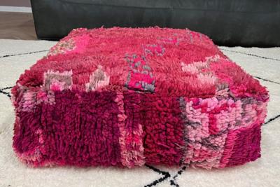 Marokkaanse Poef 60cm x 60cm x 25cm nr: 79100 incl. vulling