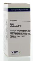 VSM Sepia officinalis D12 (200 tab)