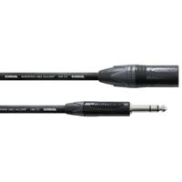 Cordial CPM2,5MV XLR Adapterkabel [1x XLR-stekker - 1x Jackplug male 6,3 mm] 2.50 m Zwart - thumbnail