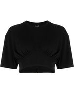 Jacquemus t-shirt Le Pino crop - Noir