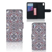 Xiaomi Redmi 7A Bookcase Flower Tiles - thumbnail