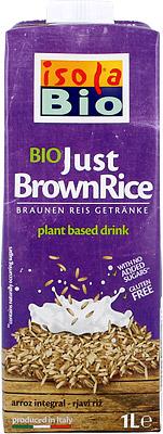 Isola Bio Isola Bio Just Brown Rice Bio (1ltr) Isola Bio Isola Bio Just Brown Rice Bio (1ltr)