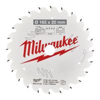 Milwaukee Accessoires Cirkelzaagblad P W 165x20x2,2x24ATB - 4932471294 - thumbnail