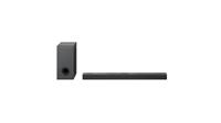 LG DS80QY 3.1.3 Soundbar (480 W) met draadloze subwoofer & Meridian-technologie (Dolby Atmos, HDMI, Bluetooth), Dark Steel Silver