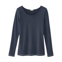 Shirt met lange mouw, natuurwit 38