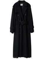 Miu Miu trench à boutonnière croisée - Noir