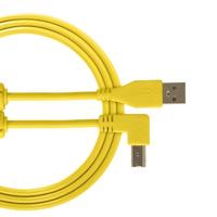 USB kabel Angled 1m geel