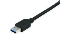 Equip 133347 USB-kabel 10 m USB 3.2 Gen 1 (3.1 Gen 1) USB A Zwart - thumbnail