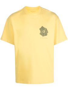 OBJECTS IV LIFE t-shirt à logo imprimé - Jaune