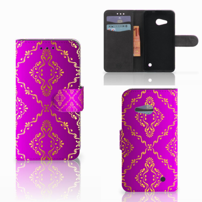 Wallet Case Microsoft Lumia 550 Barok Roze