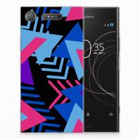 Sony Xperia XZ1 TPU Hoesje Funky Triangle