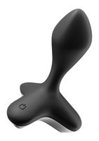 Game Changer Vibrating Anal Plug - Black - thumbnail