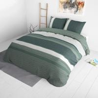Sleeptime Elegance Charley Green Dekbedovertrek 200 x 220 Dekbedovertrek