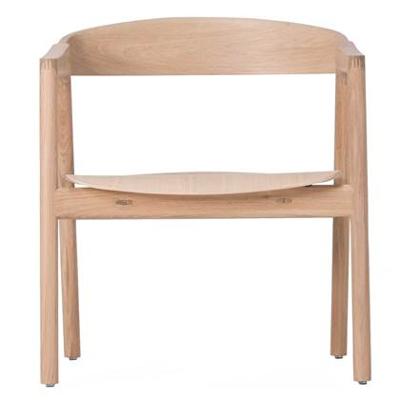 Gazzda Muna lounge stoel whitewash