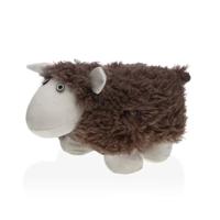 Versa Deurhouder textiel 14 x 18 x 29 cm Schaap, zwart