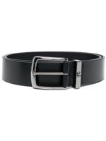 Philipp Plein ceinture en cuir à boucle - Noir - thumbnail