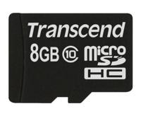 TRANSCEND Premium Carte mem. flash 8Go