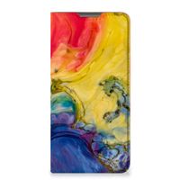 Bookcase Motorola Moto G52 | Moto G82 Watercolor Dark