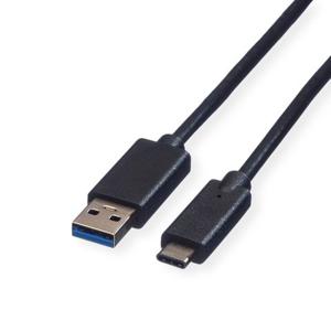 Secomp 11.44.9011 USB-kabel USB 3.2 Gen 1 (3.1 Gen 1) 1 m USB A USB C Zwart