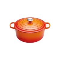 LE CREUSET - Signature - Braadpan rond 20cm 2,40l Oranjerood