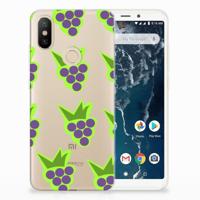 Xiaomi Mi A2 Siliconen Case Druiven
