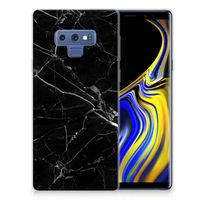 Samsung Galaxy Note 9 TPU Siliconen Hoesje Marmer Zwart - Origineel Cadeau Vader - thumbnail