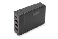 Digitus DA-10195 USB-oplader 72 W Thuis Uitgangsstroom (max.) 10200 mA Aantal uitgangen: 4 x USB-C, USB-A USB Power Delivery (USB-PD) - thumbnail