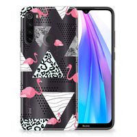 Xiaomi Redmi Note 8T TPU Hoesje Flamingo Triangle - thumbnail