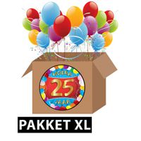 25 jaar versiering voordeel pakket XL