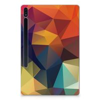 Samsung Galaxy Tab S7 Plus | S8 Plus Back Cover Polygon Color - thumbnail