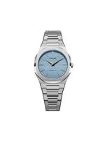 D1 Milano montre Ultra Thin 34 mm - Bleu - thumbnail