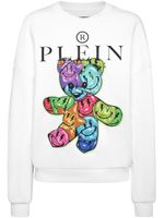 Philipp Plein sweat en coton à logo imprimé - Blanc