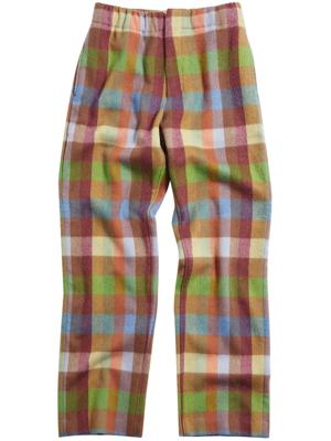 Zegna x The Elder Statesman geruite trainingsbroek - Groen