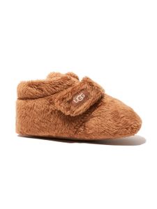 UGG Kids chaussures pré-marche Bixbee en peau lainée - Marron