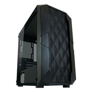 LC Power Gaming 712MB Micro-tower PC-behuizing Zwart