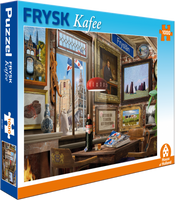 Frysk Café Puzzel 1000 Stukjes - thumbnail