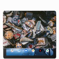 Lenovo Tab E10 Tablet Backcover met foto Badges