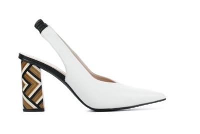 Lodi Dames Pumps in Leder (Wit) Lodi Dames Pumps in Leder (Wit)