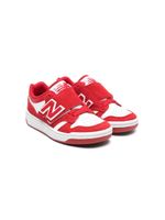 New Balance Kids baskets 480 à attache scratch - Blanc