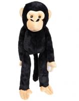 Kamparo pluchen knuffel Chimpansee 76 cm junior zwart