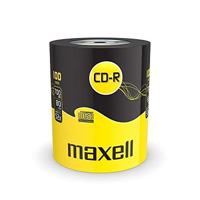 Maxell Eco-Pack CD-R onbewerkte schalen (80Min, 700MB, 52x Speed, 100-pack)